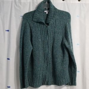 Croft and Barrow zip up sweater-XL